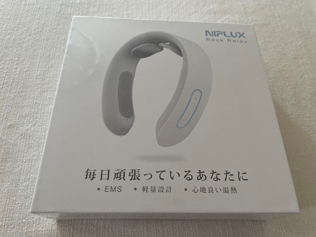 【新品未使用】NIPLUX NECK RELAX マッサージ器