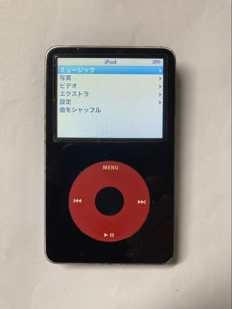 iPod classic U2SE 30GB 動作OK 液晶、バッテリー交換済