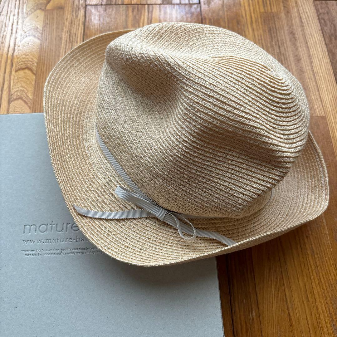 mature ha.マチュアーハ　ボックスハット帽子