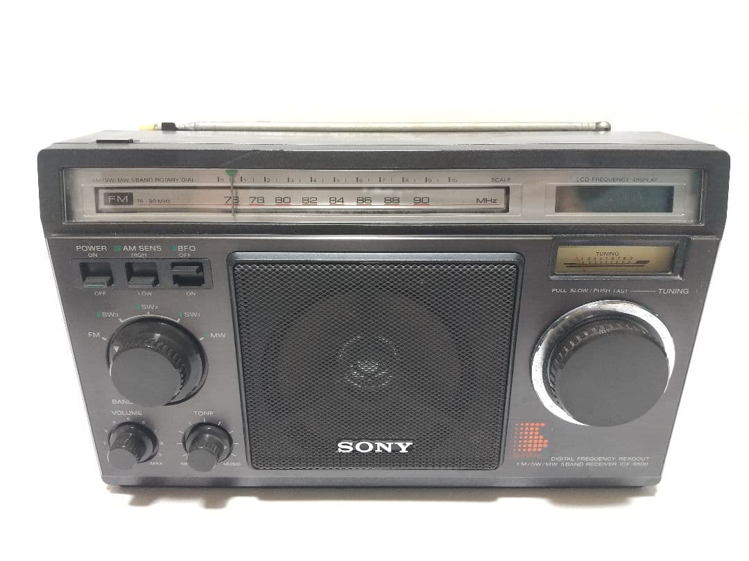 ラジオ・コンポ SONY SW 5Band Radio ICF-6500