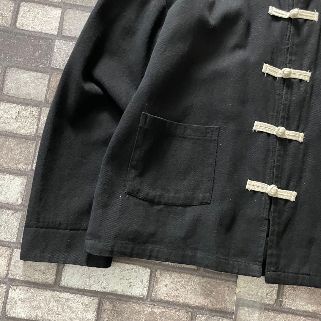 ジャケット・アウター 90's Traditional Black Kung Fu Jacket