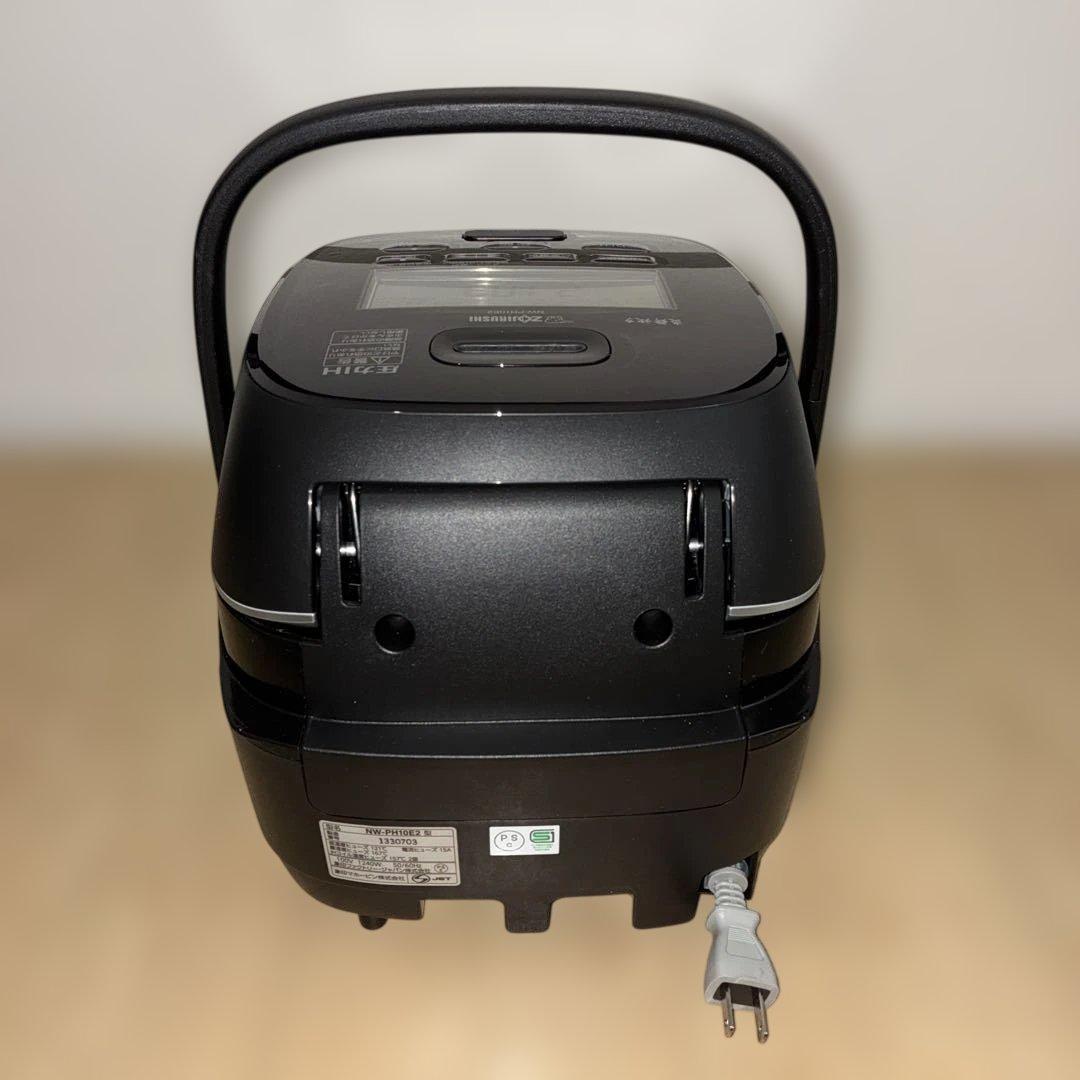 【極美品】象印 炊飯ジャー NW-PH10E2 圧力IH 5.5合 炎舞炊き
