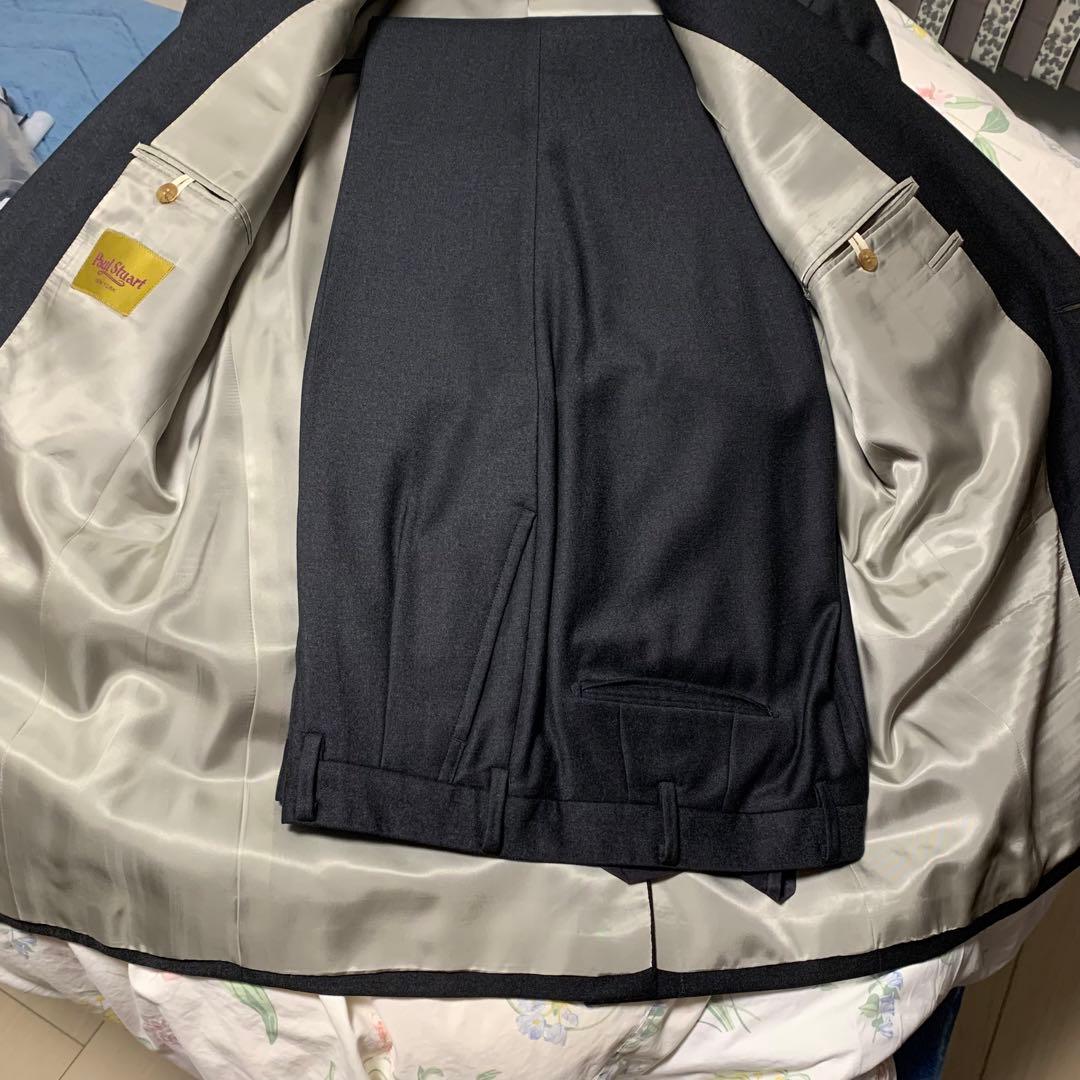 新価格‼️Paul Stuart チャコールグレースーツ