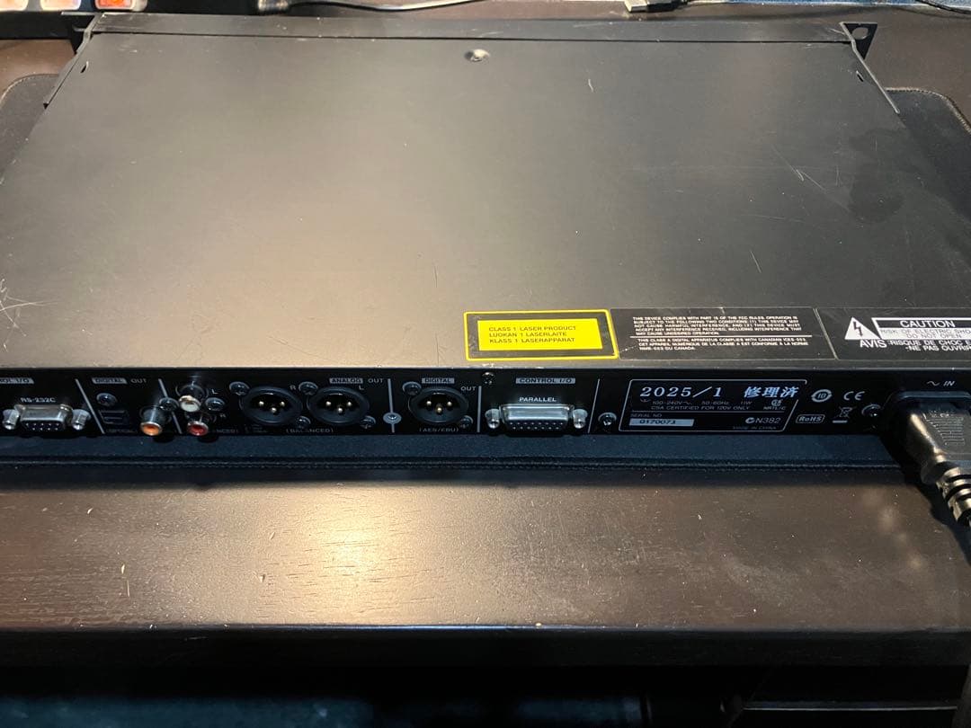 tascam cd-500b メーカーOH済み品