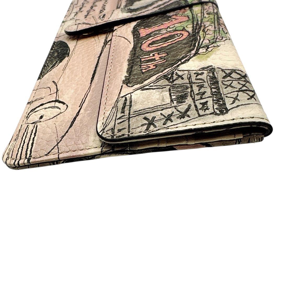 極美品 IANNE 10周年限定 エマ 長財布 エッフェル塔から花束を アタオ