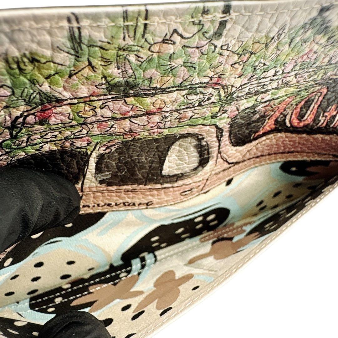 極美品 IANNE 10周年限定 エマ 長財布 エッフェル塔から花束を アタオ