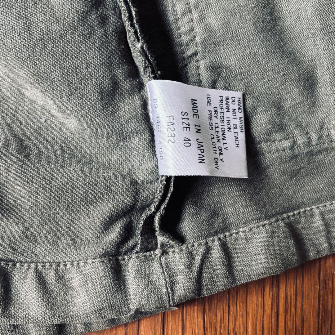 SHARE SPIRIT シェアスピリット ミリタリージャケット レースアップ