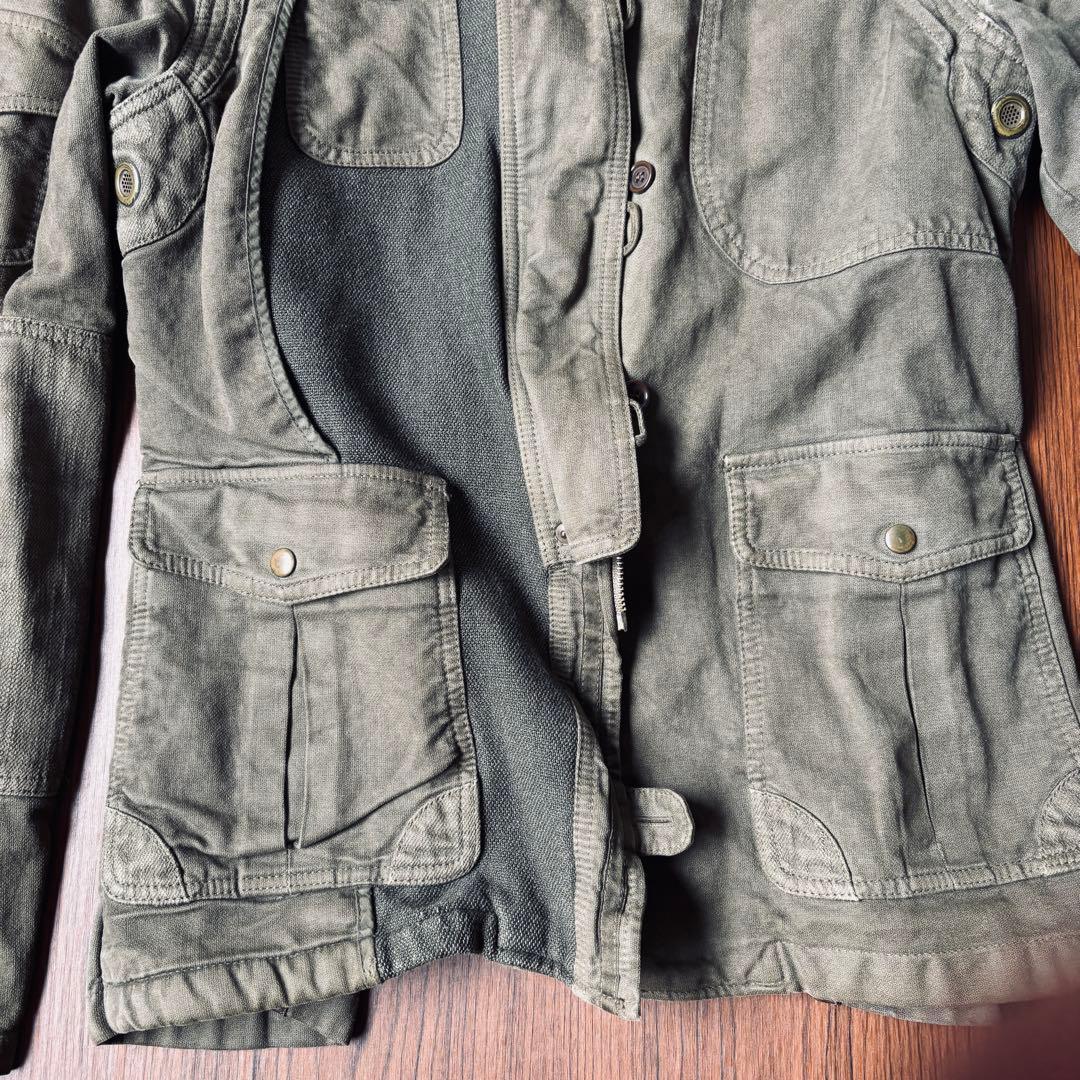 SHARE SPIRIT シェアスピリット ミリタリージャケット レースアップ