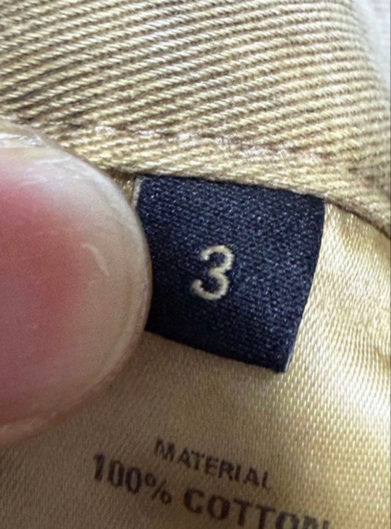 ベージュ カーゴパンツ サイズ3 ヘインソ　hyeinseo やまと