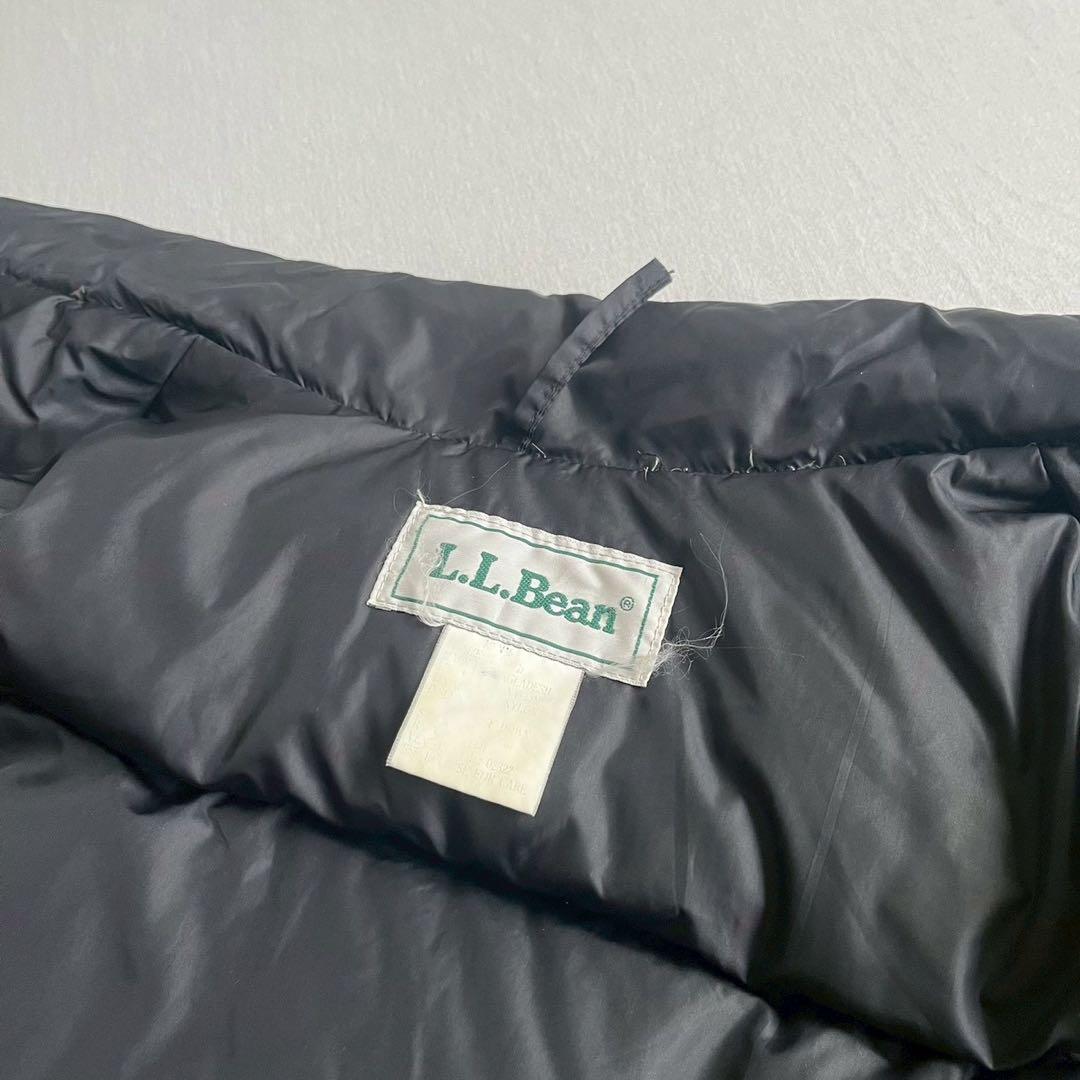 L.L.Bean 90's ダウンベスト パッカブル ブラック M