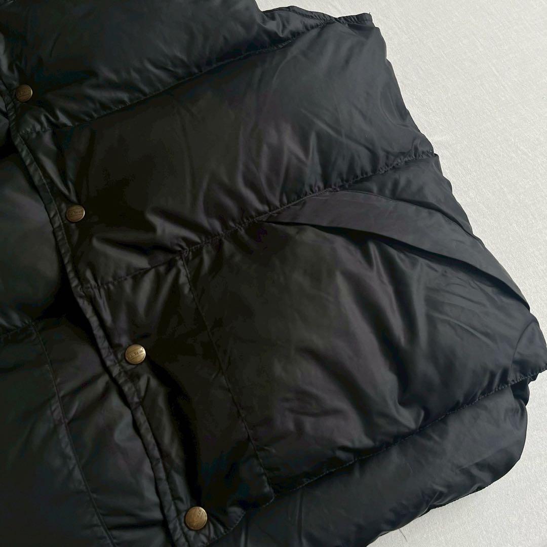 L.L.Bean 90's ダウンベスト パッカブル ブラック M