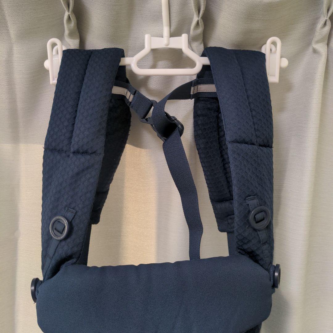 【美品】エルゴベビー オムニブリーズ ミッドナイトブルー 抱っこ紐