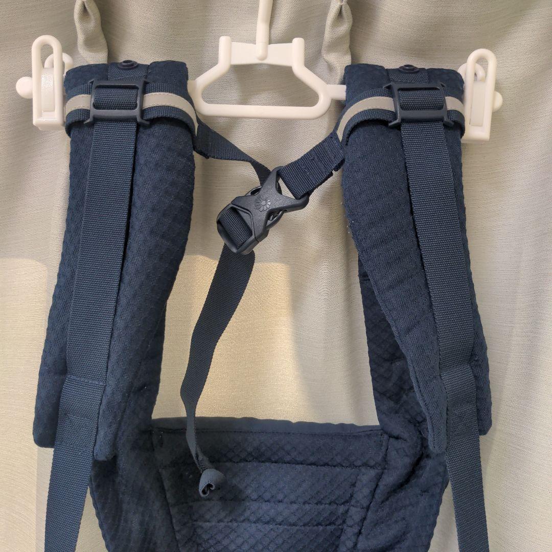 【美品】エルゴベビー オムニブリーズ ミッドナイトブルー 抱っこ紐
