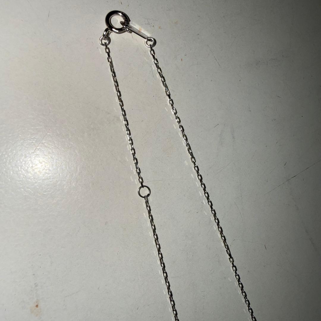 k18 ホワイトゴールド　ダイヤモンド　ペンダント