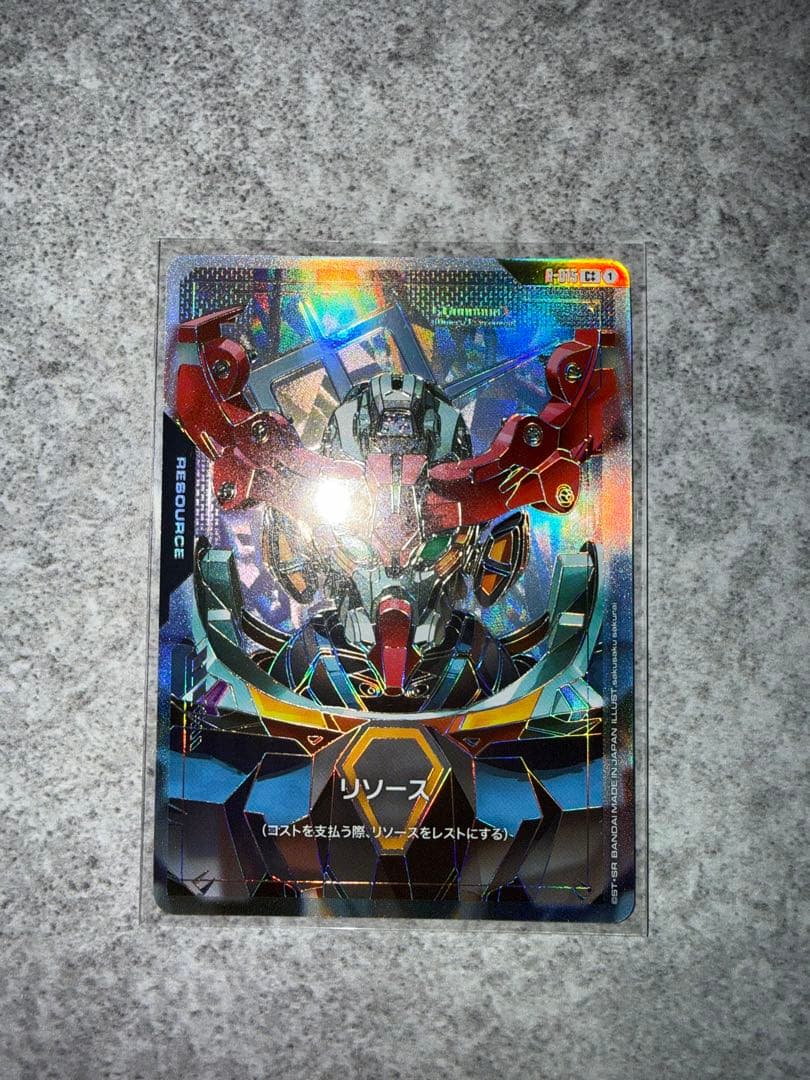 ガンダムカード　 ジークアクスLR++ ジークアクスC++リソース