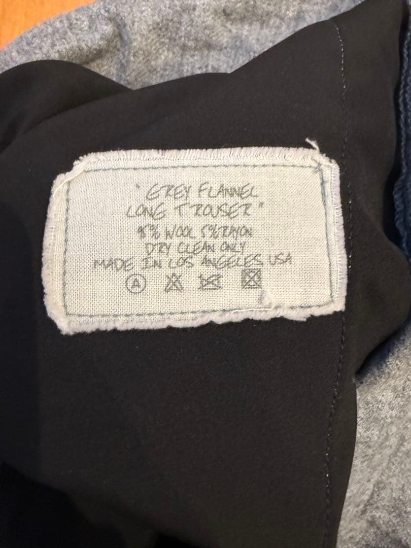 Greg Lauren ウールパンツ　サイズ2