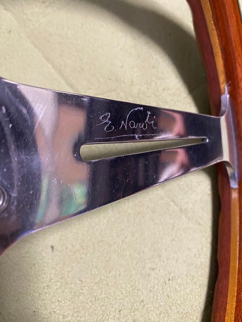 NARDI WOOD ステアリング　φ37