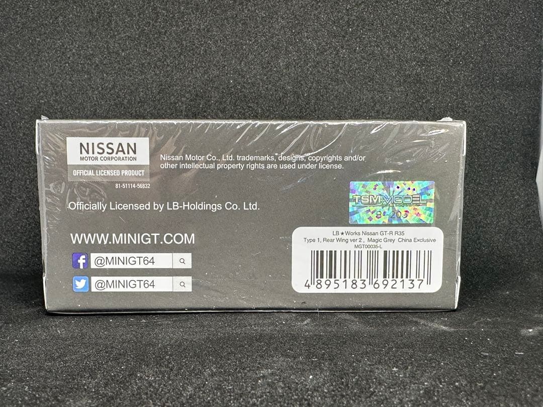 MINI GT ▶︎35 LB Works Nissan GT-R