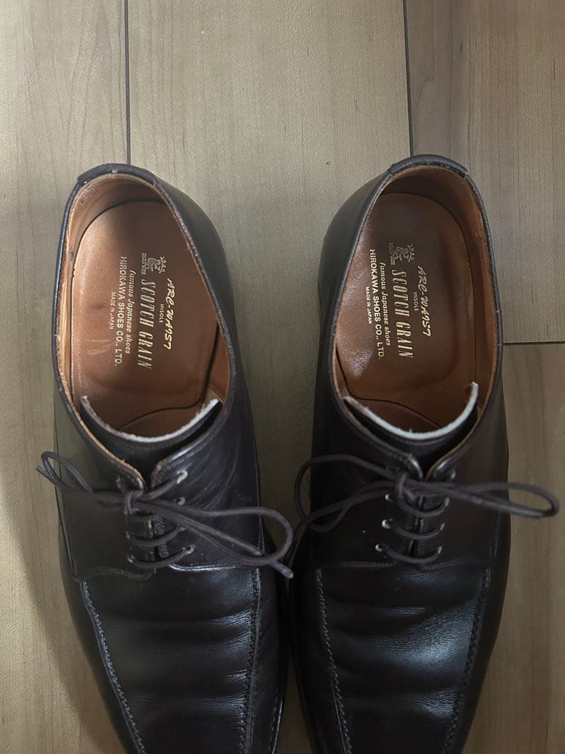 【美品】SCOTCHGRAIN スコッチグレイン Uチップ リベロ 25.5