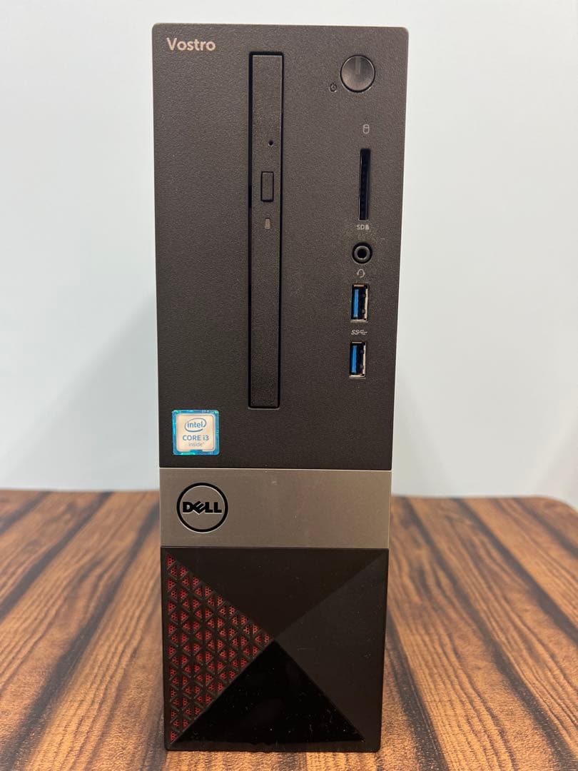 Windowsデスクトップ Dell i3 8GB SSD128GB+500GB office Wi-Fi
