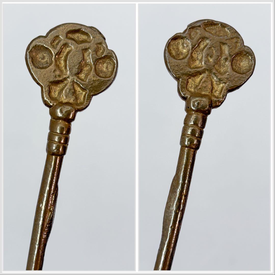 【ドイツ キャンドルスタンドとスナッファーセット U】ヴィンテージ