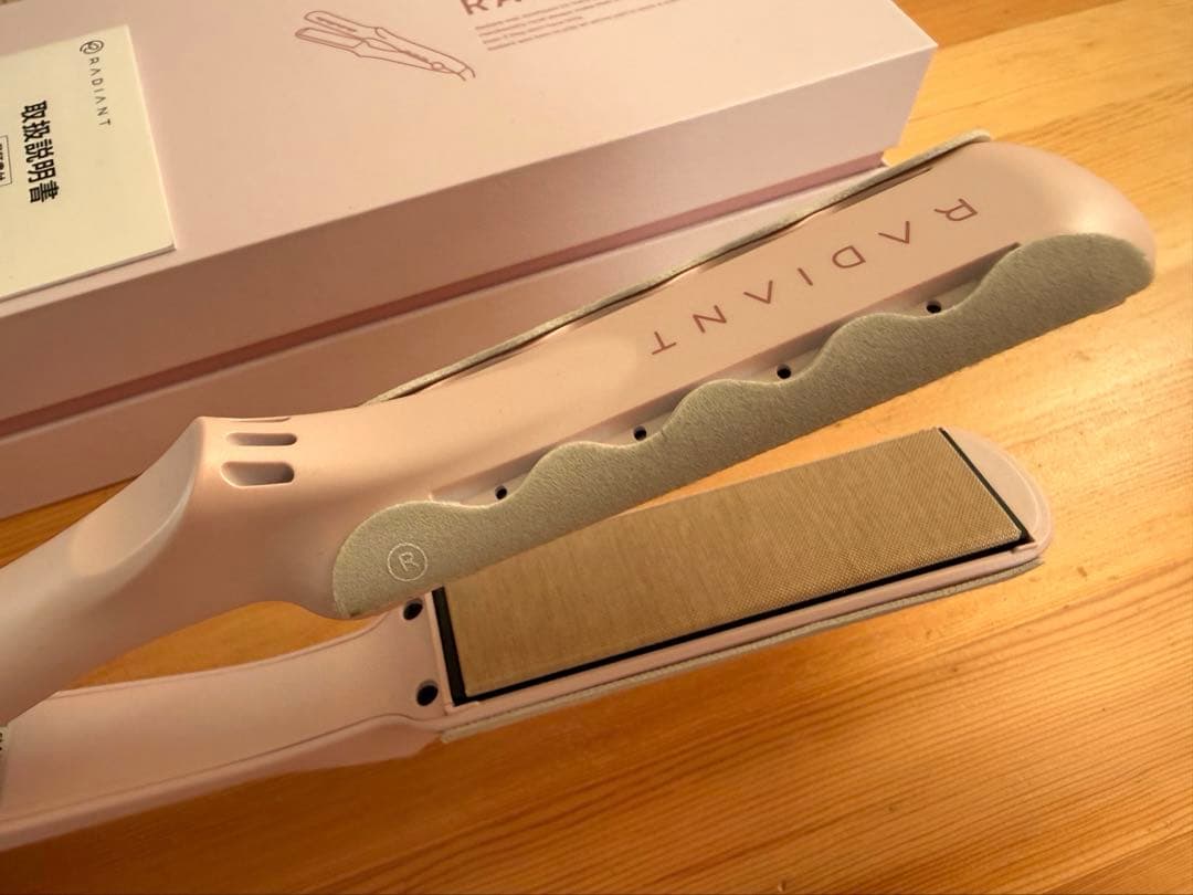 美品 シルクプロアイロン ラディアント 28mm 限定カラー（ピンク）