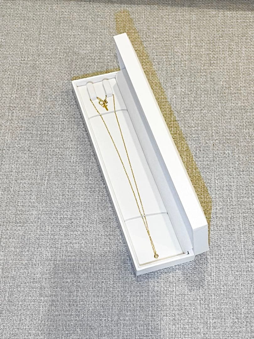 田中貴金属　K18 ダイヤネックレス付ペンダント