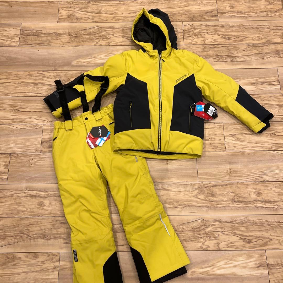 新品　アイスピーク　スキーウェア　スノーボードウェア　140cm セット　上下