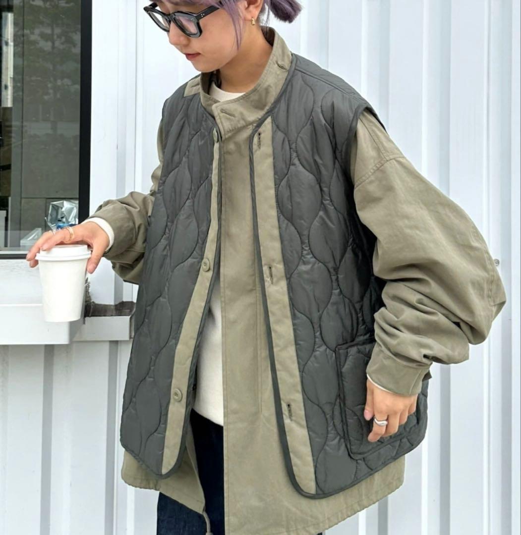 マルチウェイM-65ショートモッズコート【コート＆ライナー２枚セット】　Lサイズ