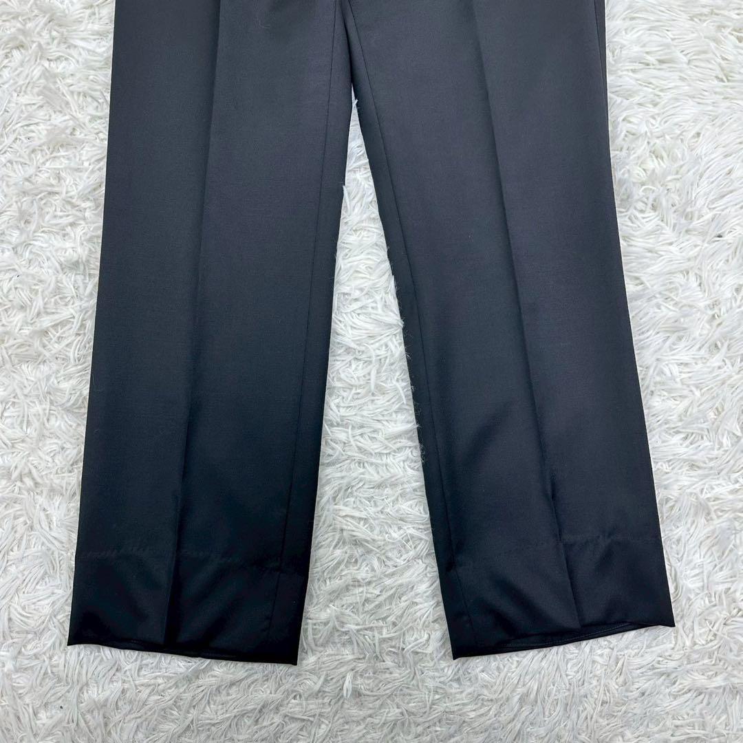 美品✨ ユニバーサルランゲージ カノニコ 3ピース ビジネススーツ 黒 44 S