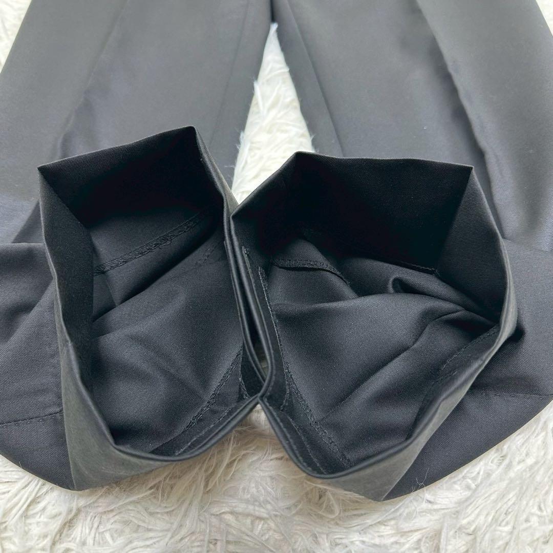 美品✨ ユニバーサルランゲージ カノニコ 3ピース ビジネススーツ 黒 44 S