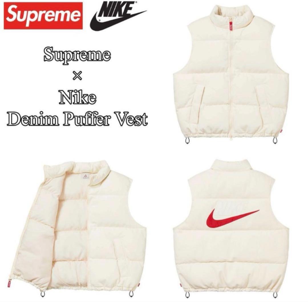 虎*徹様 【未使用タグ付き】Supreme/NIKE Denim Puffer