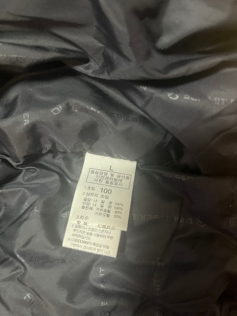 ノースフェイス サミット 700フィル バルトロ ダウンジャケット グレー L