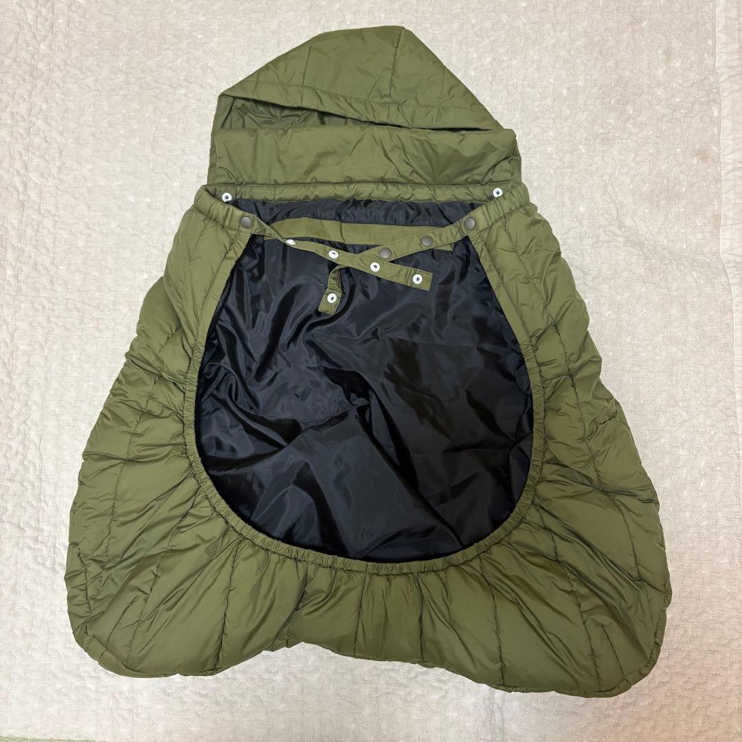 美品⭐︎ザ・ノースフェイス　ベビーシェルブランケット　カーキ