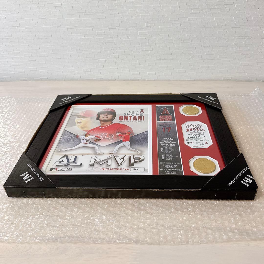 大谷翔平選手　2023 AL MVP受賞記念ダブルフォトミント【限定品】