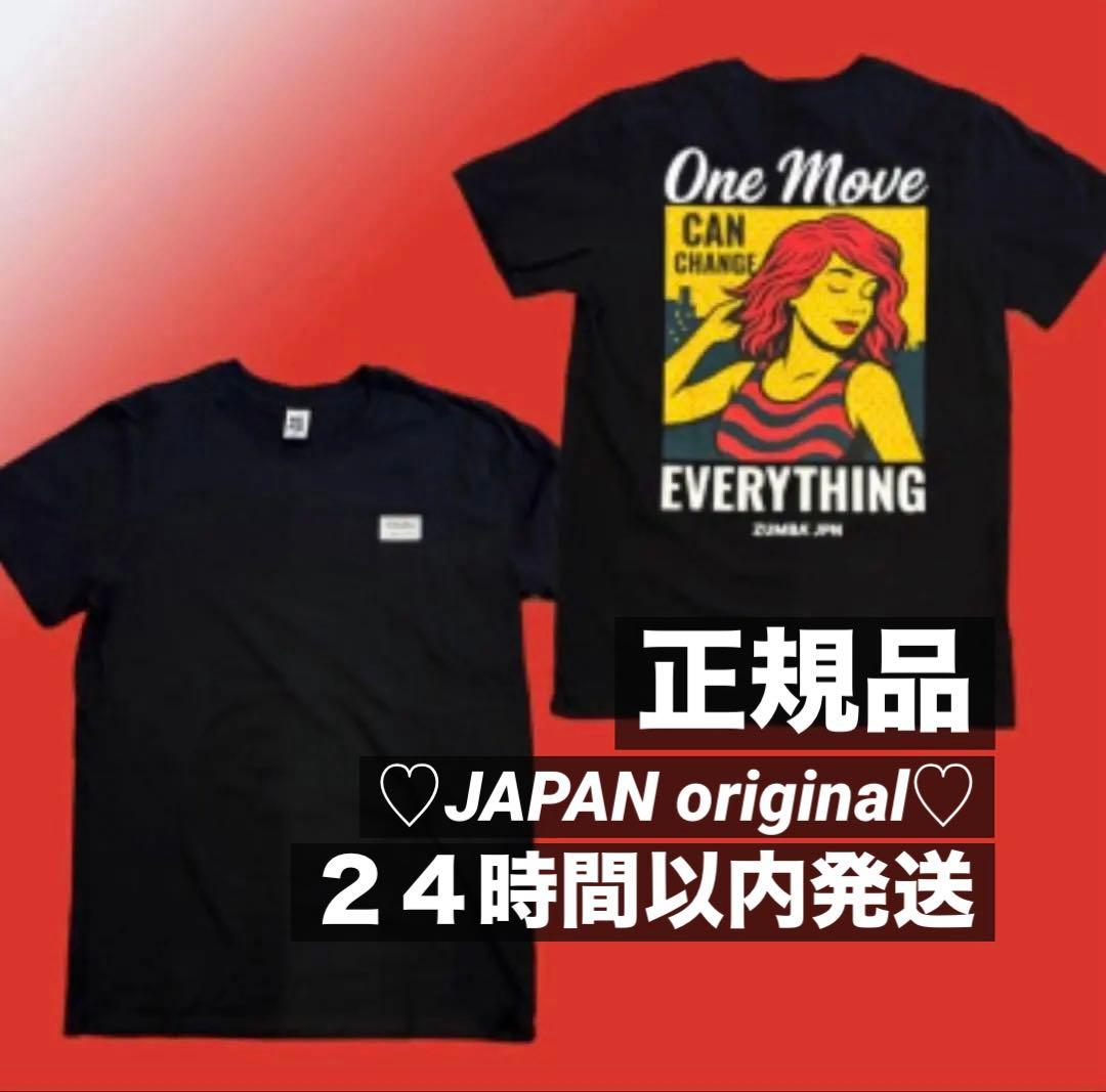 正規品 JAPAN original 新品未開封 ZUMBA Tシャツ黒 M/L
