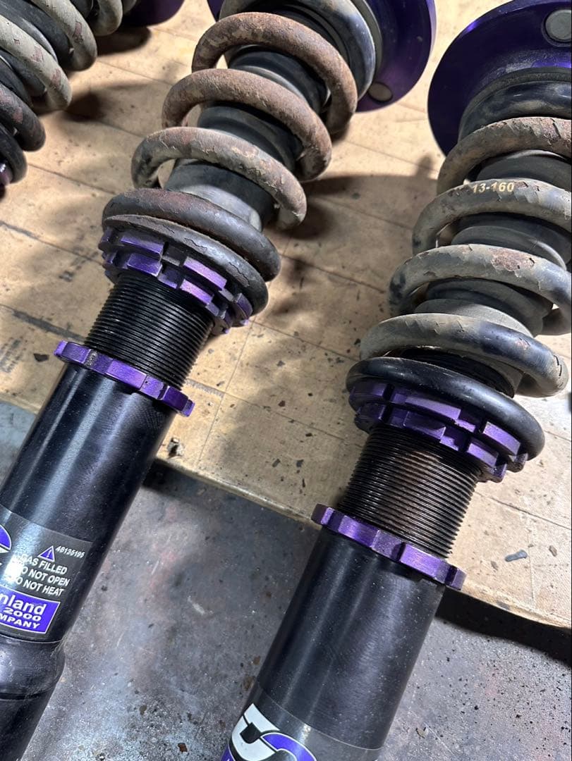 きめこみ7FD3S RX-7 RX7 D2 車高調　一台分