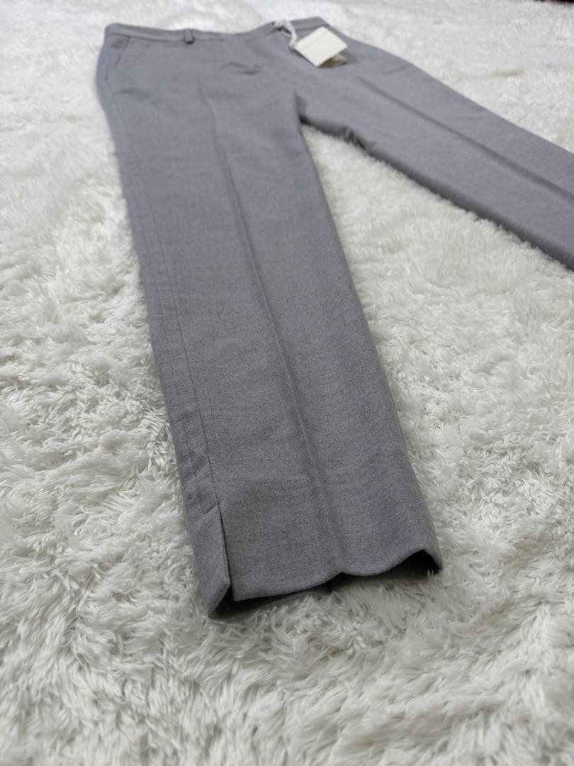 新品タグ付　ファビアナフィリッピ カシミヤ混テーパードパンツ