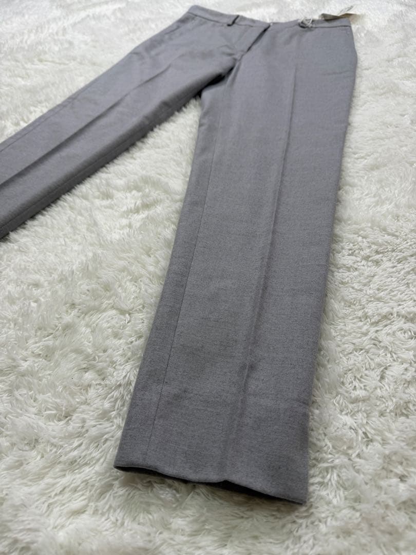 新品タグ付　ファビアナフィリッピ カシミヤ混テーパードパンツ