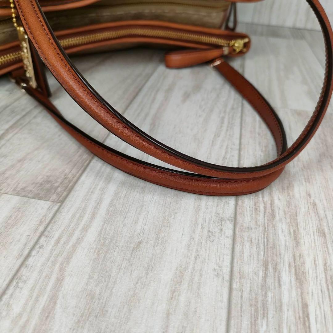 50 COACH コーチ　シグネチャー　トートバッグ　ハンドバッグ