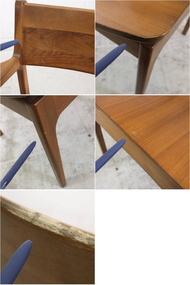 関家具 DCグレン ダイニングチェア ハーフアーム 天然木無垢材 北欧スタイル