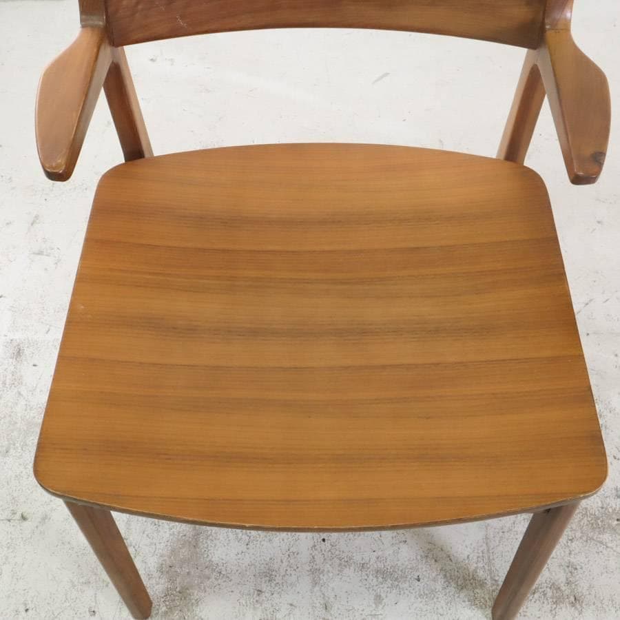 関家具 DCグレン ダイニングチェア ハーフアーム 天然木無垢材 北欧スタイル