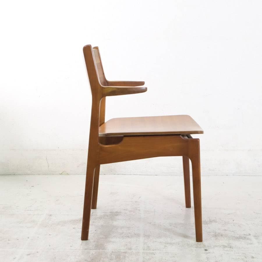 関家具 DCグレン ダイニングチェア ハーフアーム 天然木無垢材 北欧スタイル