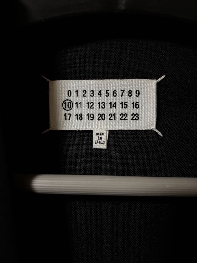 Maison Margiela　 ノーカラージャケット　メゾンマルジェラ