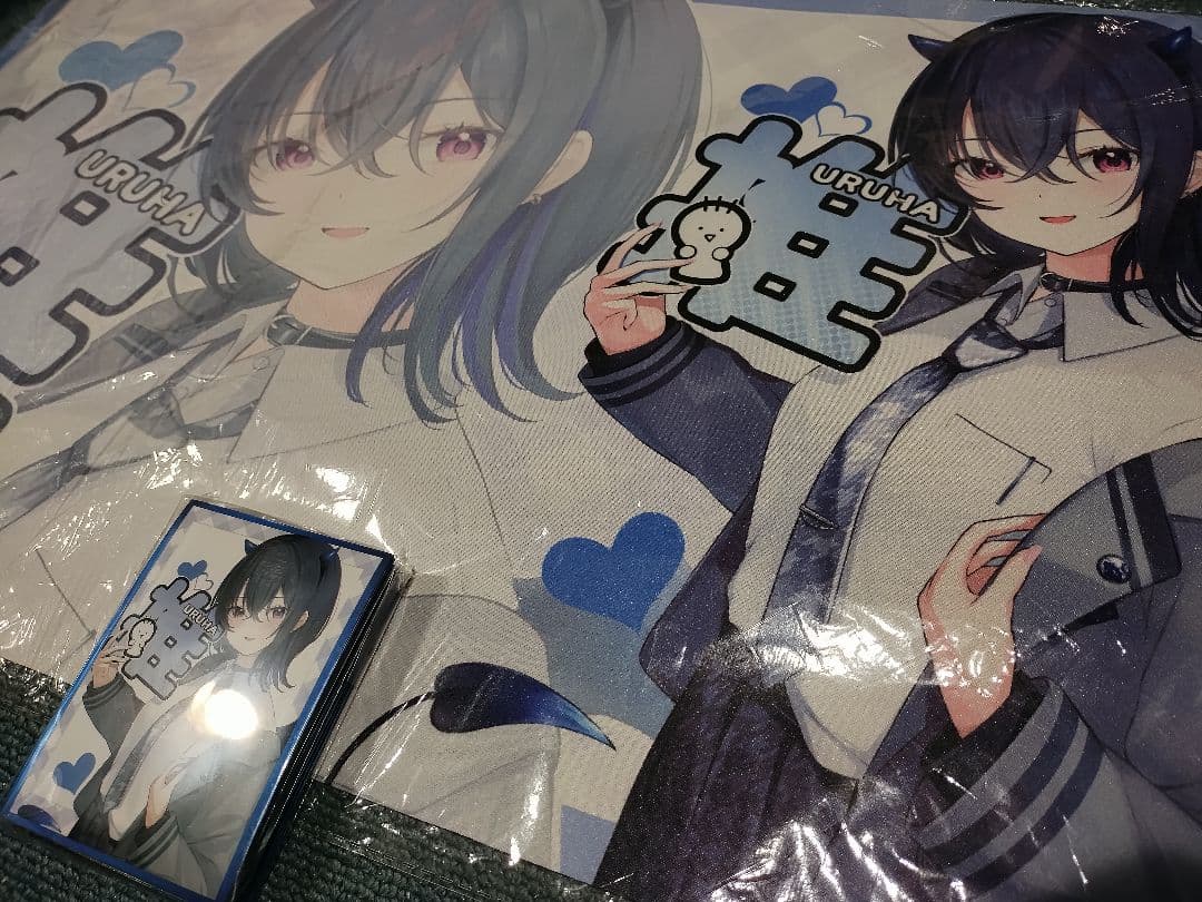 ぶいすぽ 一ノ瀬うるは のせ 推し スリーブ プレマ プレイマット 白詰草