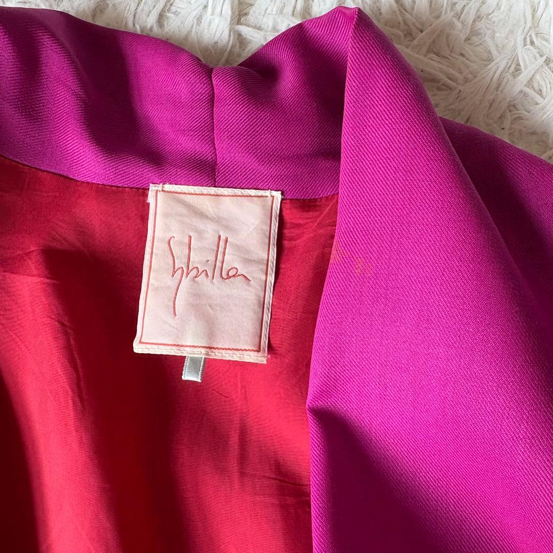 シビラ 24aw ラップ風 ロングワンピース Aライン フレア Sybilla