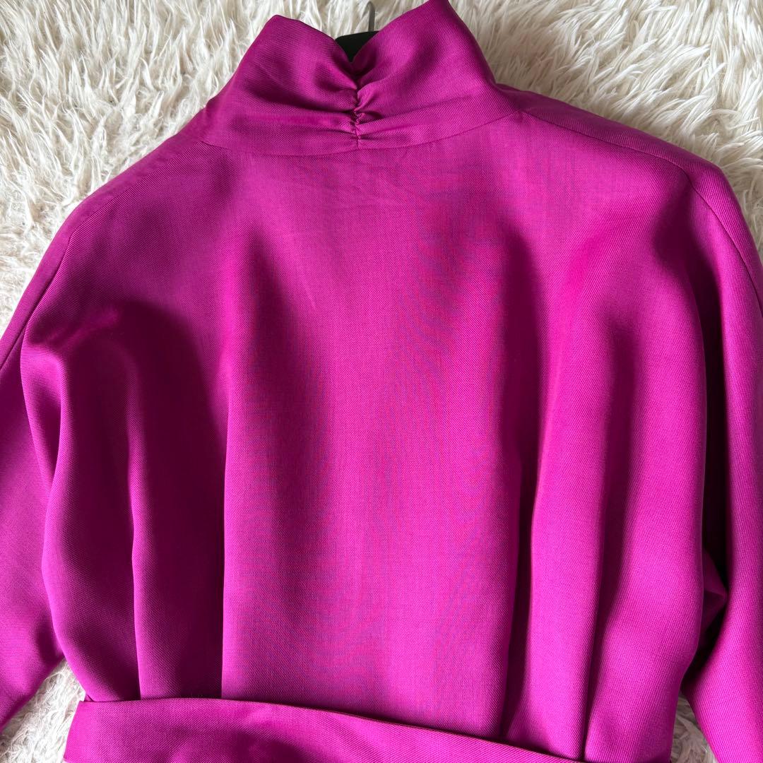 シビラ 24aw ラップ風 ロングワンピース Aライン フレア Sybilla