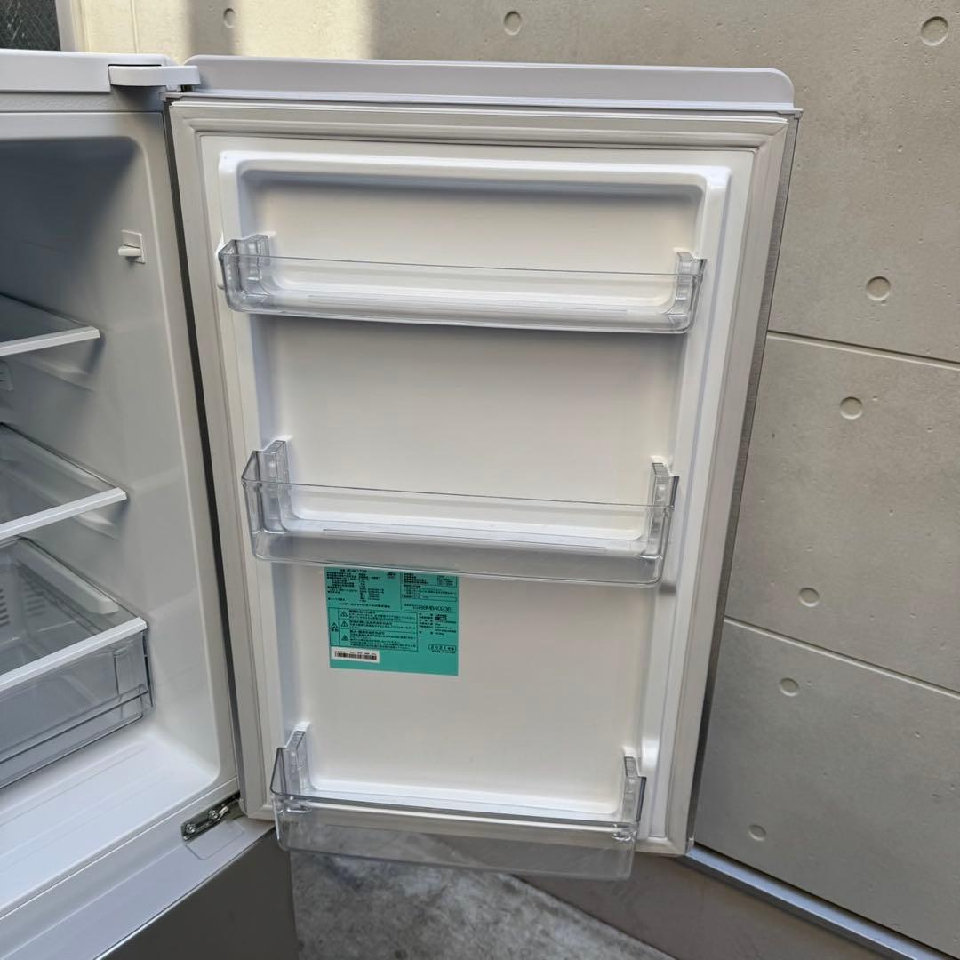 180⭐️2021年製★ハイアール　冷蔵庫　ステンレス　大型　一人暮らし
