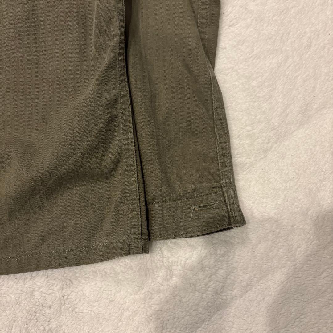 tmsmog1827ステンシル40s〜M-43 ヘリンボーンツイルHBT