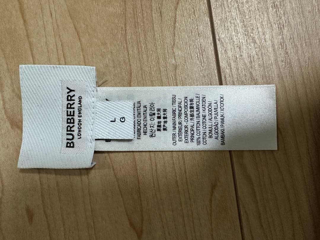 BURBERRY バーバリー バケットハット ブラック Lサイズ